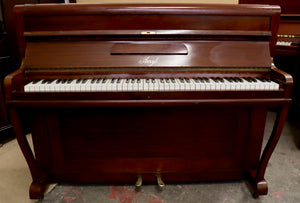  - SOLD - Amyl Upright Piano in Mahogany