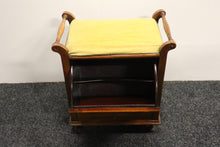 Load image into Gallery viewer, Small Antique Piano Stool With Storage