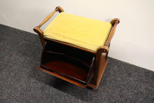 Load image into Gallery viewer, Small Antique Piano Stool With Storage
