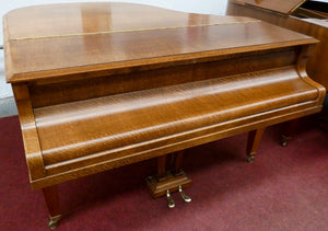 C.Bechstein London Model Baby Grand Piano in English Oak Cabinet