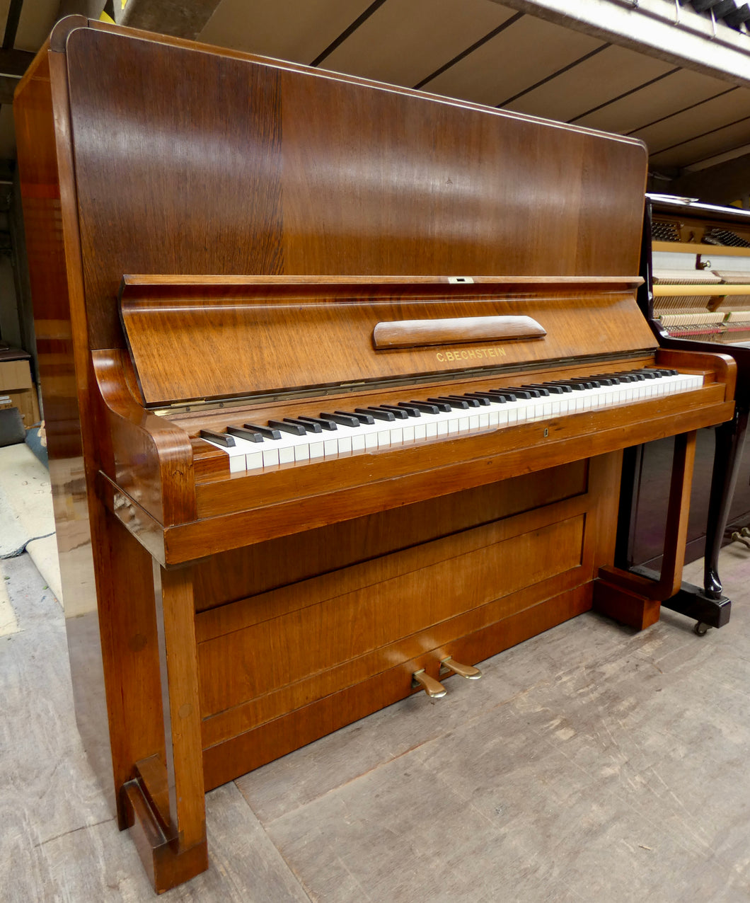 Bechstein Upright Piano in Rosewood Cabinetry