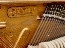 Load image into Gallery viewer,  - SOLD - Bentley mini Upright piano in teak finish