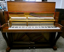 Load image into Gallery viewer, Bentley Upright Piano in Mahogany Cabinetry with Panels