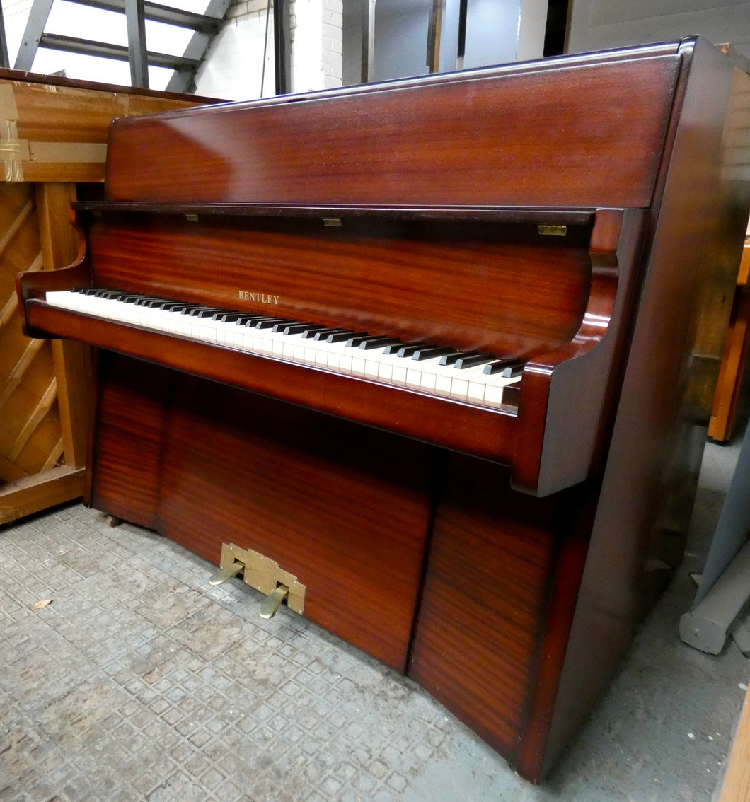 Bentley Upright Piano in Mahogany Cabinetry