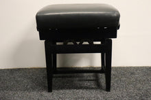 Load image into Gallery viewer, Black Beech Height Adjustable Concert Piano Stool