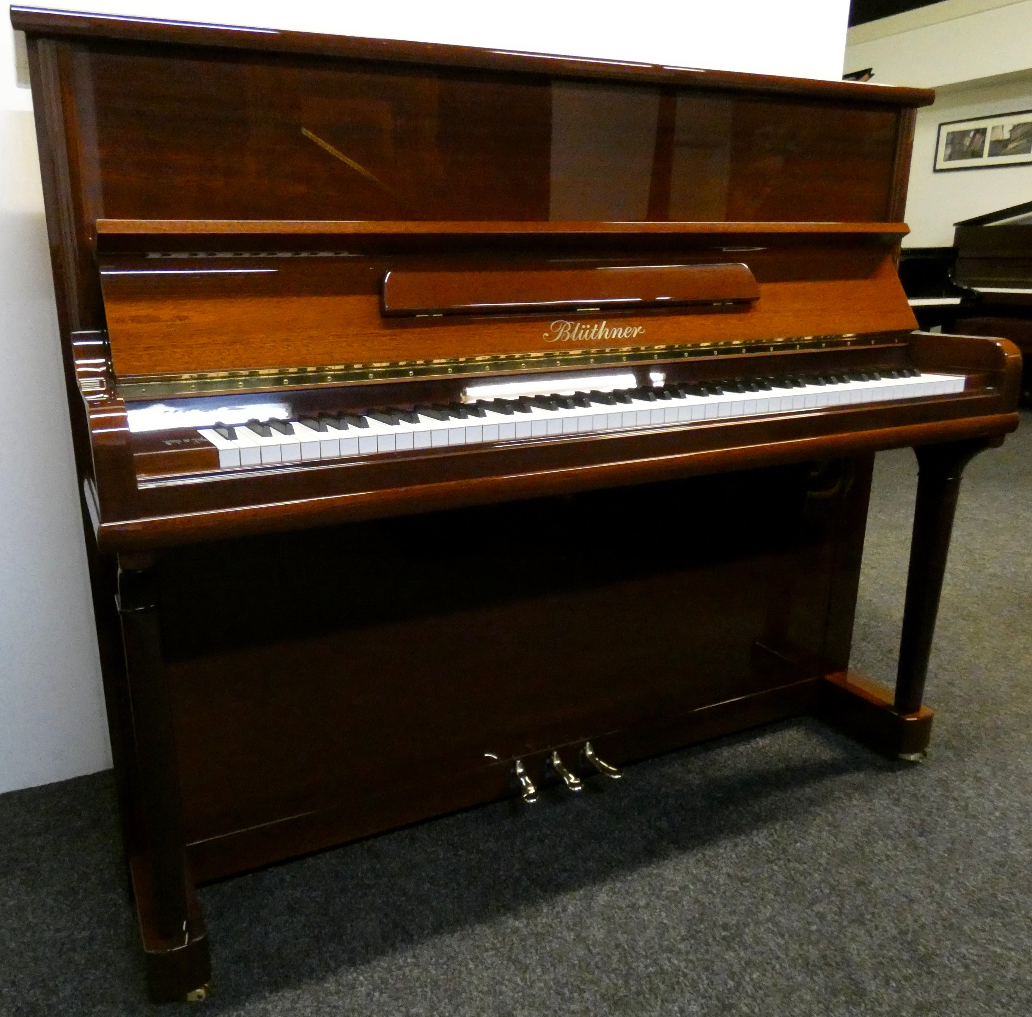 Blüthner upright piano shop price