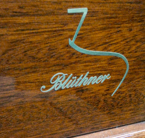 Blüthner Model A Upright Piano in Mahogany Gloss Finish