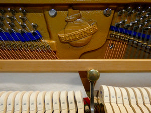Blüthner Model A Upright Piano in Mahogany Gloss Finish