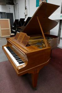 Blüthner Model VIII Grand Piano in Bleached Rosewood