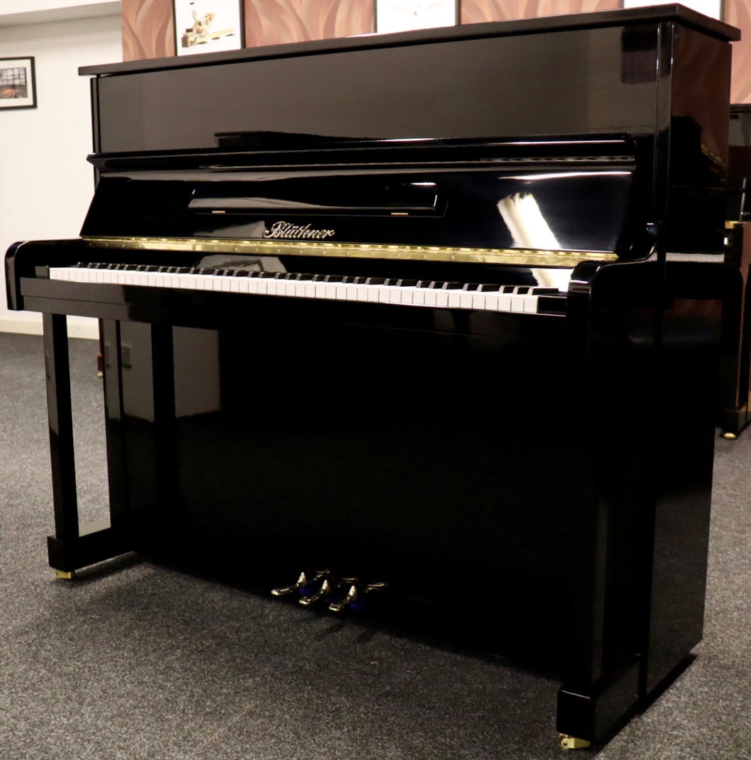  - SOLD - Blüthner Model A Piano in Black High Gloss Finish