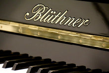 Load image into Gallery viewer,  - SOLD - Blüthner Model A Piano in Black High Gloss Finish