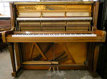 Load image into Gallery viewer, Blüthner Model B Upright Piano in German Walnut Gloss Cabinet