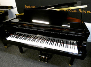 Boston GP156 Baby Grand Piano in Black High Gloss