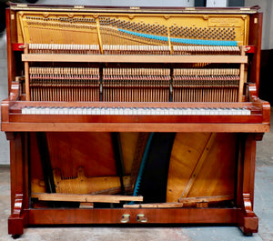  - SOLD - Bechstein model 10 Upright Piano in Rosewood Cabinet