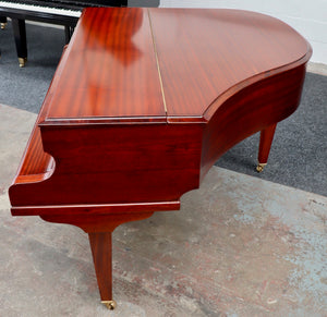  - SOLD - Challen Baby Grand Piano in Mahogany Cabinet