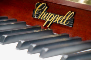  - SOLD - Chappell P2 Upright Piano in Mahogany Finish