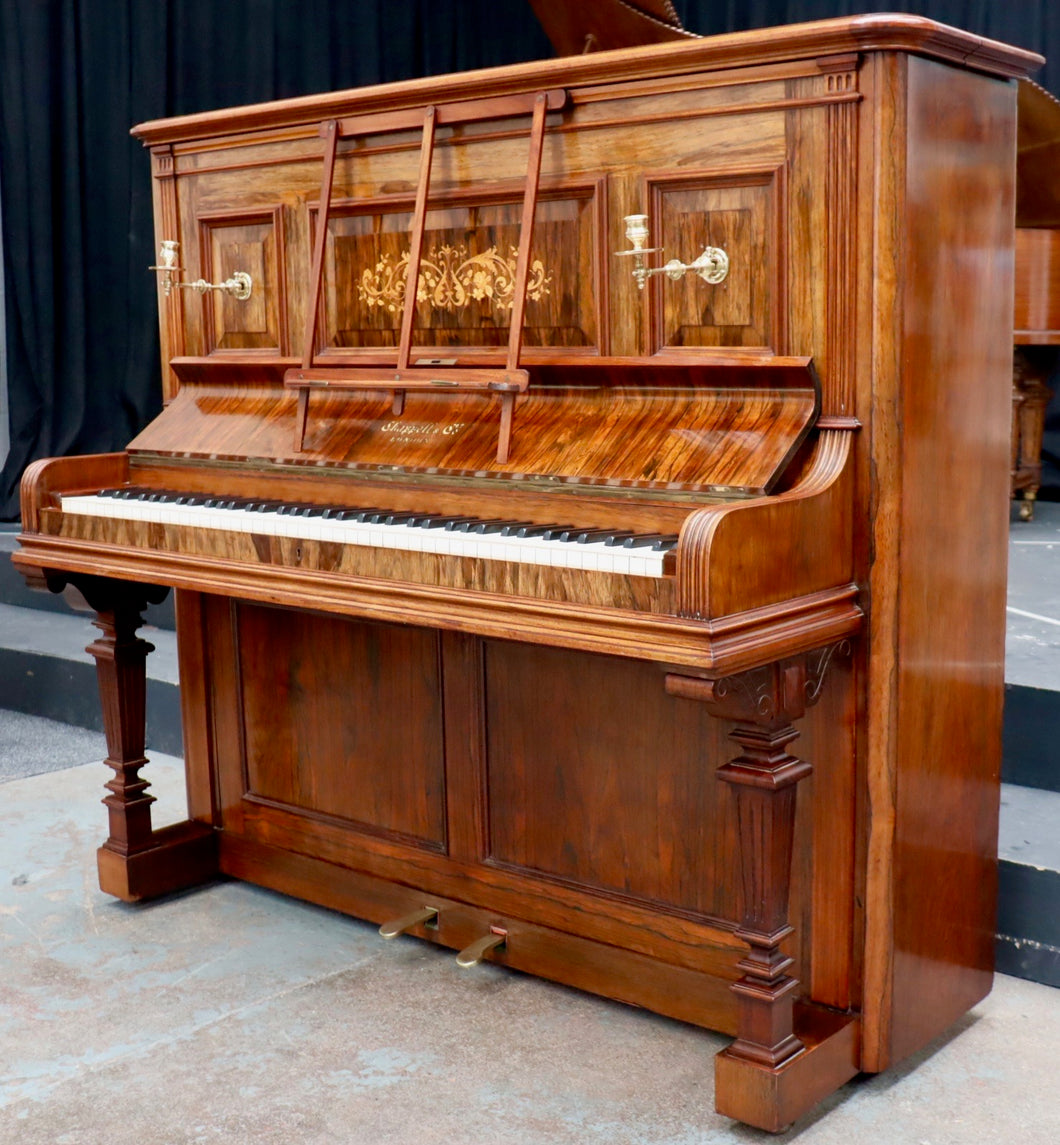  - SOLD - Chappell Upright Piano in Rosewood Cabinet