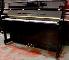 Load image into Gallery viewer,  - SOLD - Chelsea UP110 Upright piano in black high gloss
