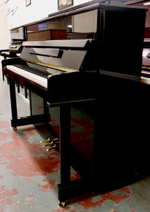  - SOLD - Chelsea UP110 Upright piano in black high gloss
