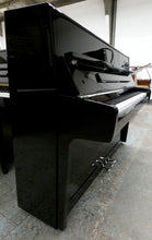 Load image into Gallery viewer,  - SOLD - Dale Forty Upright Piano in Black High Gloss Finish