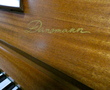 Load image into Gallery viewer, Danemann Teak Upright Piano