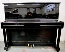 Load image into Gallery viewer,  - SOLD - Diapason 125 model Upright Japanese made piano in black high gloss