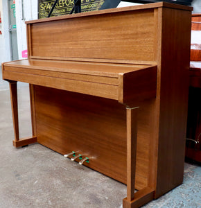 Eavestaff Upright Piano in Mahogany