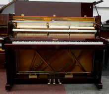 Load image into Gallery viewer, Eavestaff Upright Piano in Plum Mahogany Gloss Finish