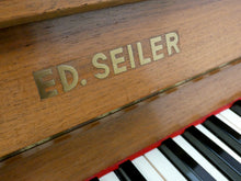 Load image into Gallery viewer, Ed Seiler Upright Piano In German Walnut Cabinet