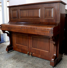 Load image into Gallery viewer, Eungblut Upright Piano in Mahogany Cabinet