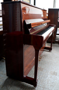 Fuchs & Möhr Upright Piano in High Gloss Mahogany