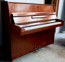 Load image into Gallery viewer, Gebr. Schulz Upright Piano in German Walnut Cabinet