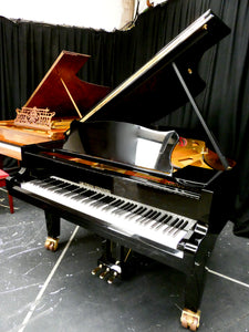 Grotrian Steinweg G225 Grand Piano in Black High Gloss