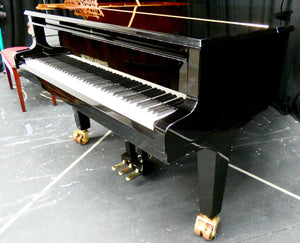 Grotrian Steinweg G225 Grand Piano in Black High Gloss