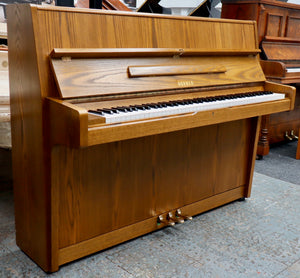  - SOLD - Hohner Upright Piano in German Oak Cabinet