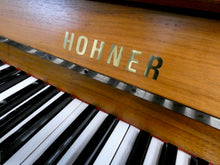 Load image into Gallery viewer, Hohner Upright Piano in Teak cabinet