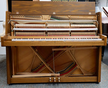 Load image into Gallery viewer,  - SOLD - Hohner Upright Piano in German Oak Cabinet