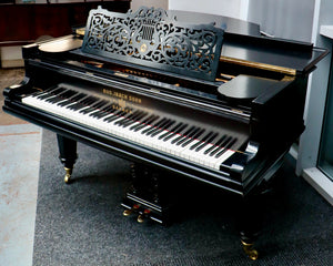  - SOLD - Ibach F1 grand piano in black piano finish
