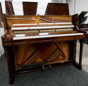 Ibach Model C Upright Piano in Burr Walnut Gloss