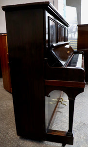  - SOLD - Broadwood Upright Piano in Mahogany Cabinet