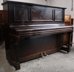  - SOLD - Broadwood Upright Piano in Mahogany Cabinet