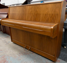Load image into Gallery viewer, John Broadwood Omega Upright Piano in Teak Cabinet