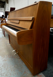 John Broadwood Omega Upright Piano in Teak Cabinet