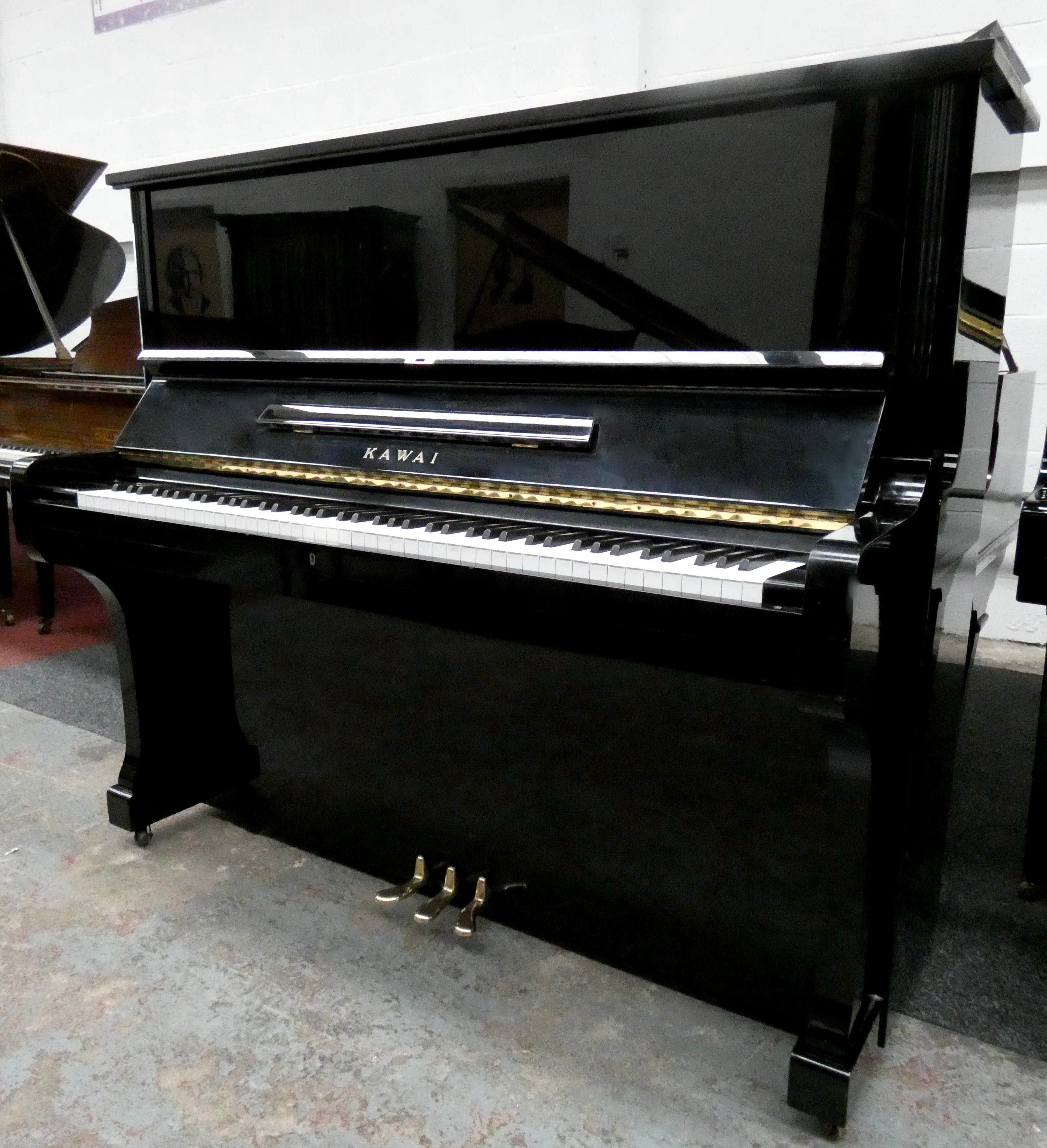 Kawai BL-61 Upright Piano in Black High Gloss – Shackleford