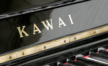 Load image into Gallery viewer, Kawai K20 Upright Piano in Black High Gloss