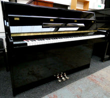 Load image into Gallery viewer,  - SOLD - Kawai KX-10 Upright Piano in Black High Gloss