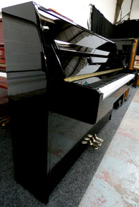 - SOLD - Kawai KX-10 Upright Piano in Black High Gloss