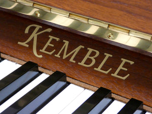 Kemble Conservatoire Upright Piano in Walnut Cabinet