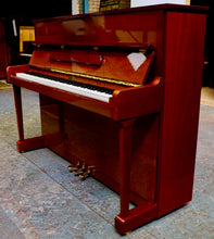 Load image into Gallery viewer,  - SOLD - Kemble Oxford Upright Piano in Mahogany Gloss Cabinet