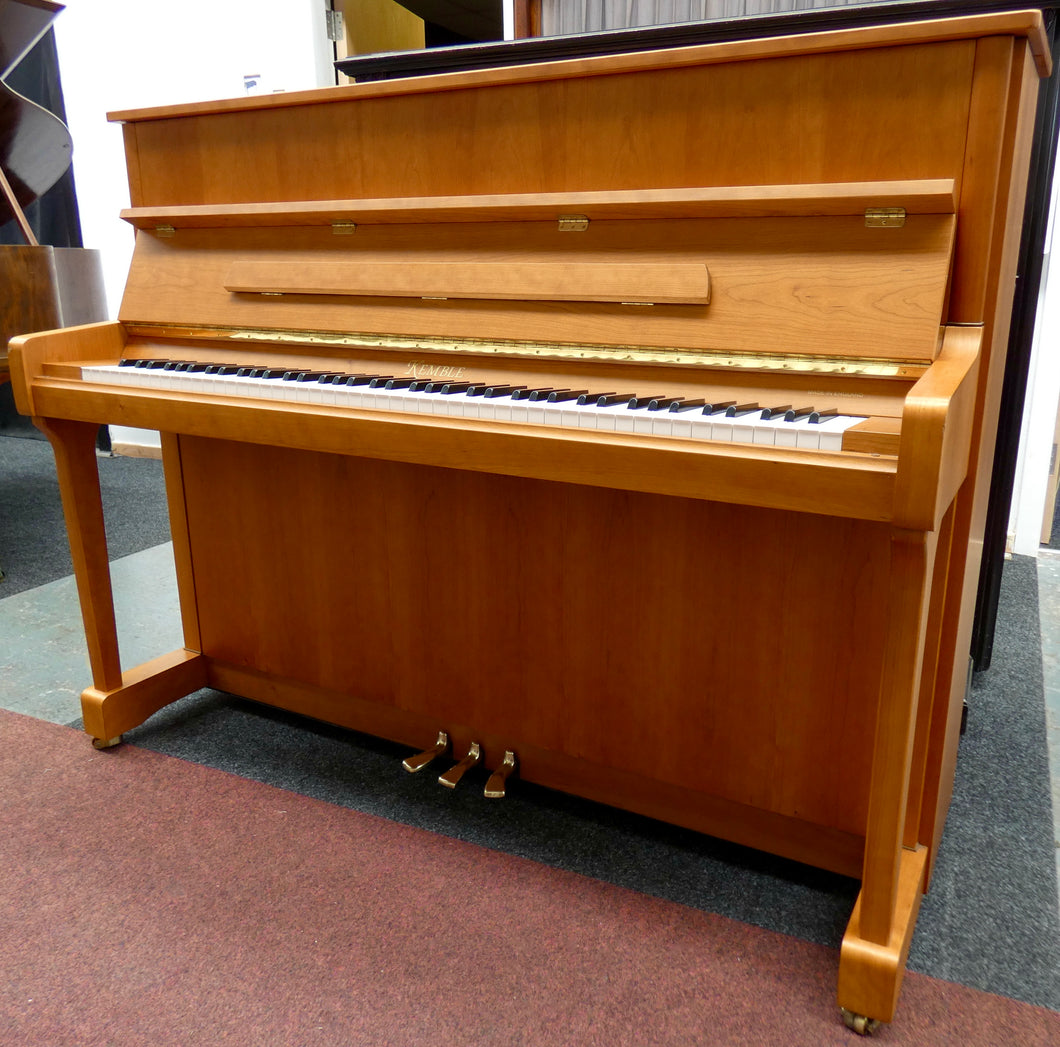 Kemble Windsor Upright Piano in Cherrywood Cabinet